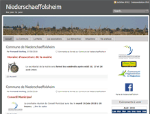 Tablet Screenshot of niederschaeffolsheim.fr